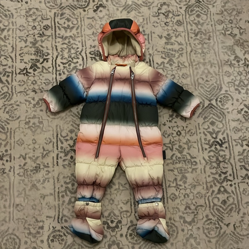 MOLO Hebe Misty Rainbow Snowsuit - Picture 3 of 5